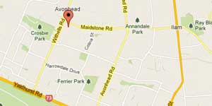 Christchurch Map